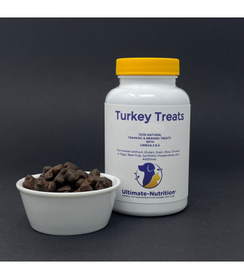 PET RANGE Turkey Treats. Training & Reward Treats. Sizes: 180 & 380.